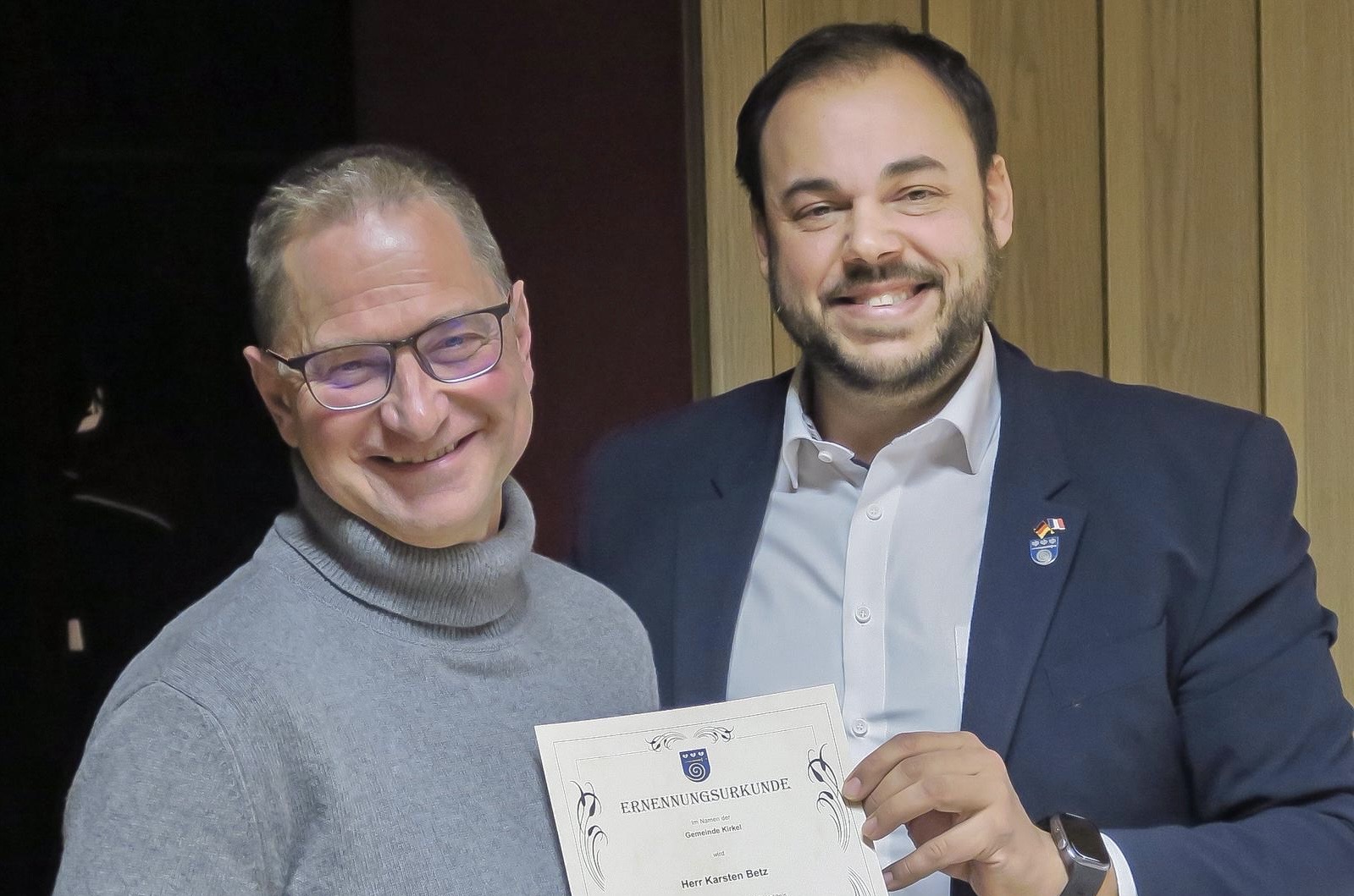 Wahl zum Ortsvorsteher 